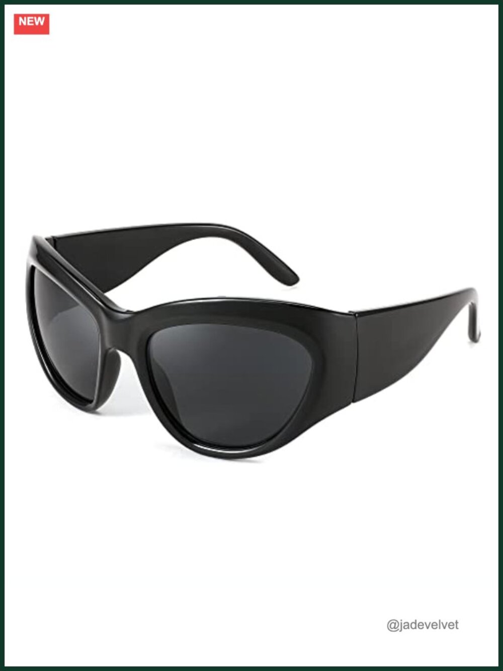 Oversized Shield Wrap Around Sunglasses UV400 Full Frame